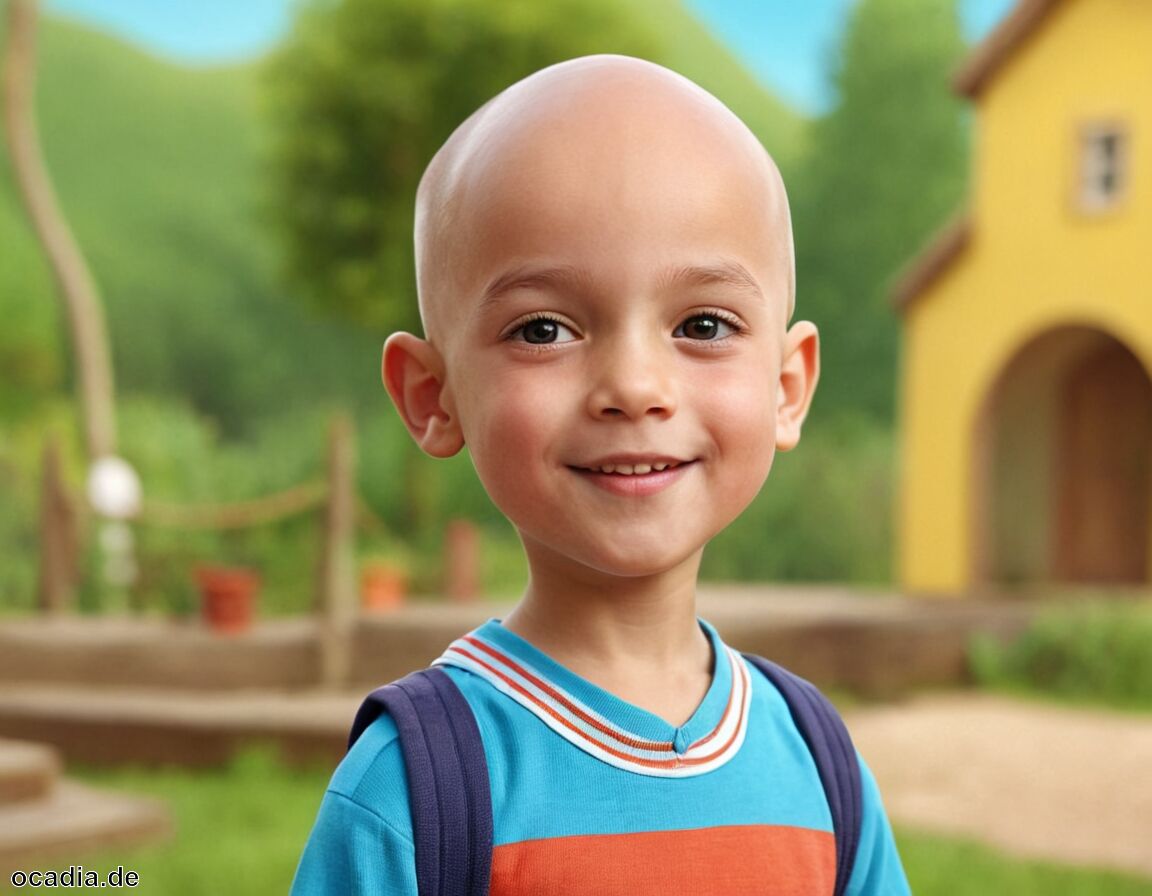 Vermeidung von Festlegung auf bestimmte Haarfarbe   - Warum hat Caillou keine Haare » Die erstaunliche Erklärung