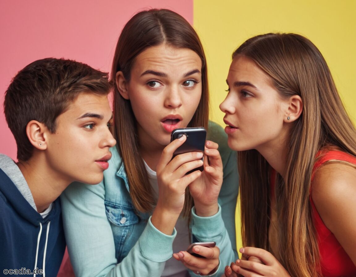 Oft in Chats, sozialen Medien verbreitet   - Gossip Bedeutung Jugendsprache » Das steckt dahinter